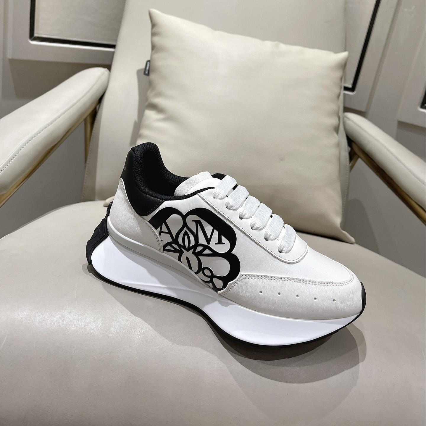 Alexander Mqueen Sprint Runner Lace-Up Sneaker - DopestKickz