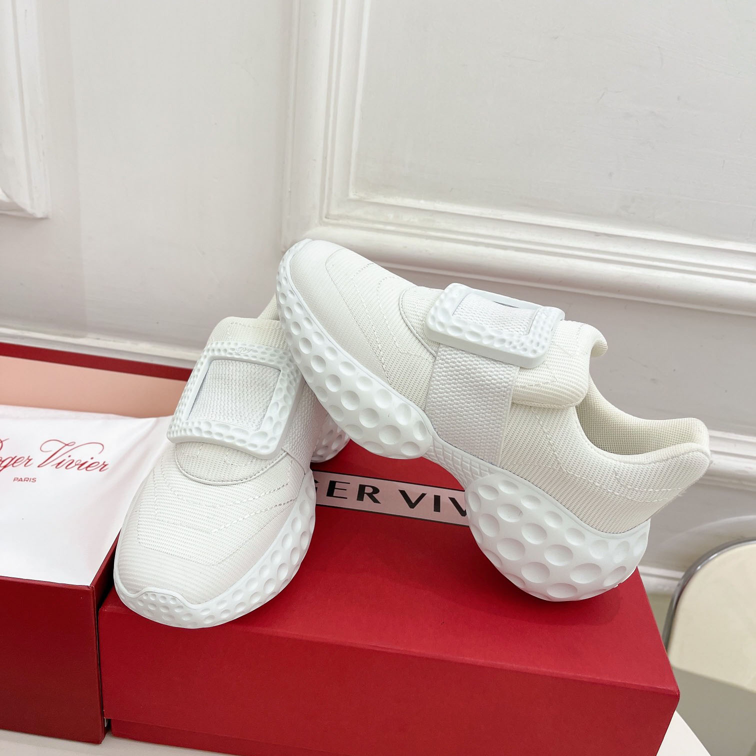 Roger Vivier Viv Run Moonlight Sneaker - DopestKickz