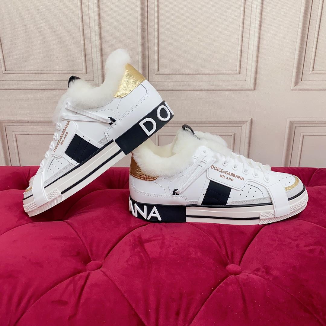 Dolce & Gabbana Calfskin 2.Zero Sneakers - DopestKickz