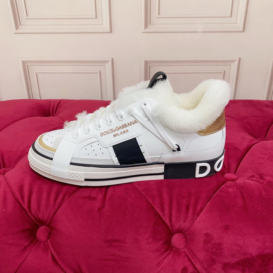 Dolce & Gabbana Calfskin 2.Zero Sneakers - DopestKickz