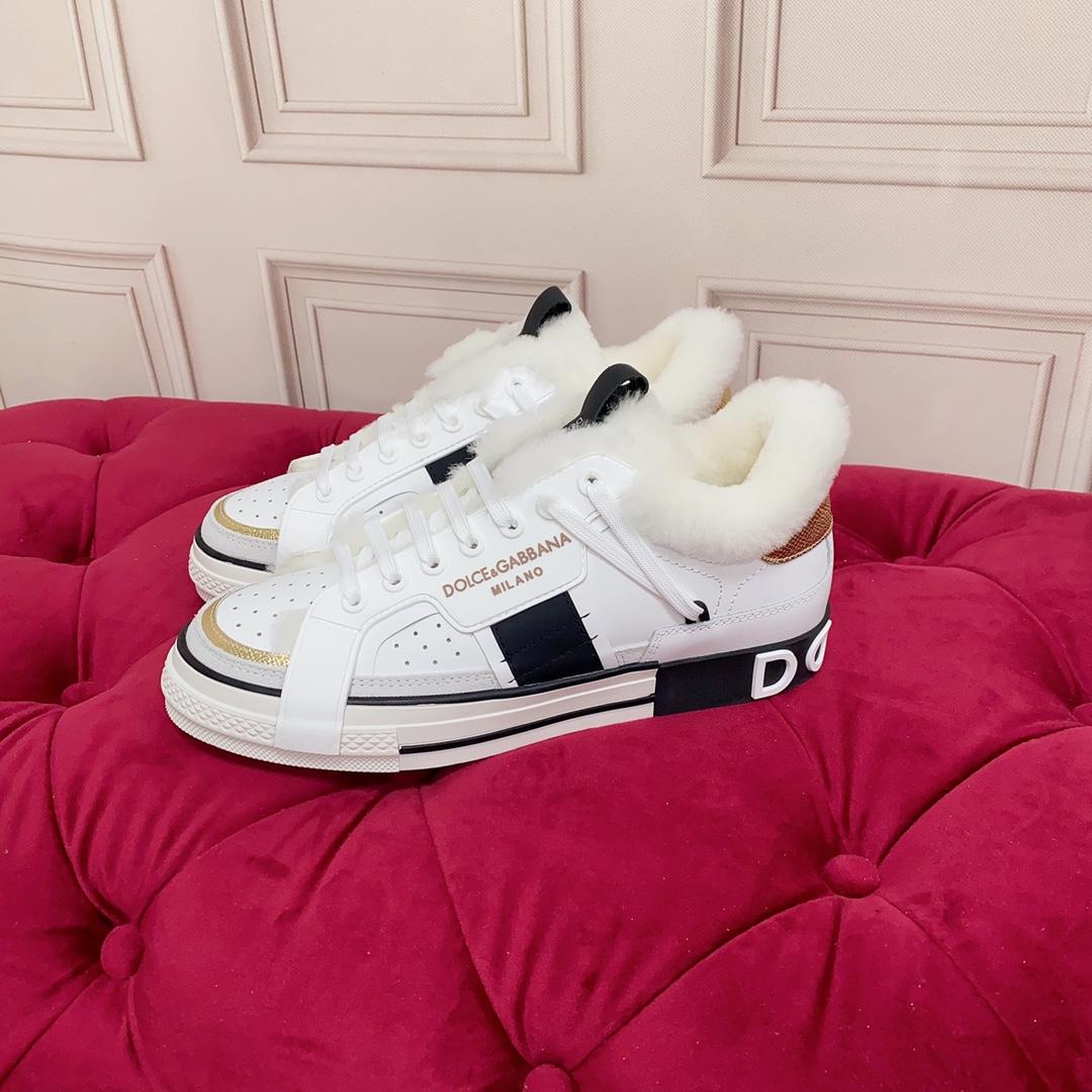 Dolce & Gabbana Calfskin 2.Zero Sneakers - DopestKickz
