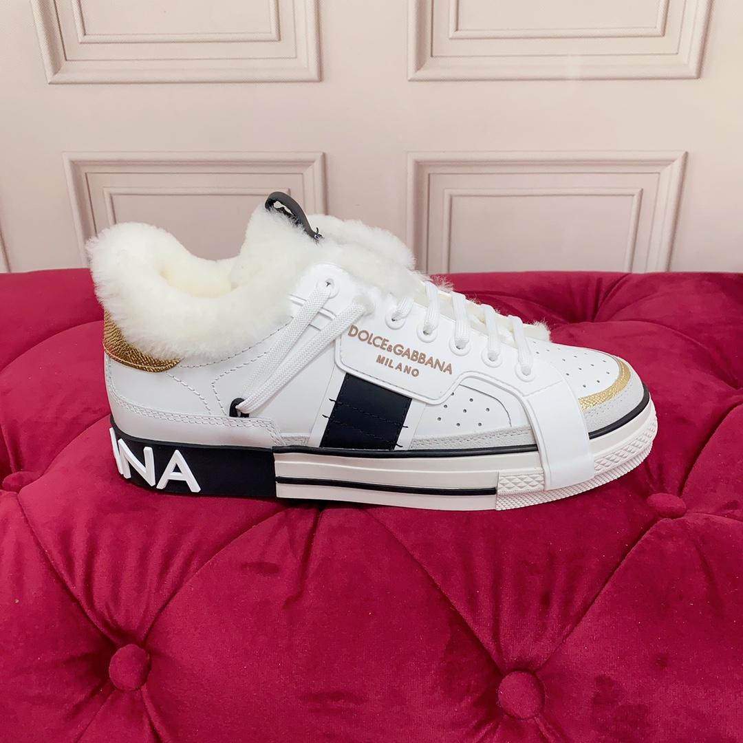 Dolce & Gabbana Calfskin 2.Zero Sneakers - DopestKickz