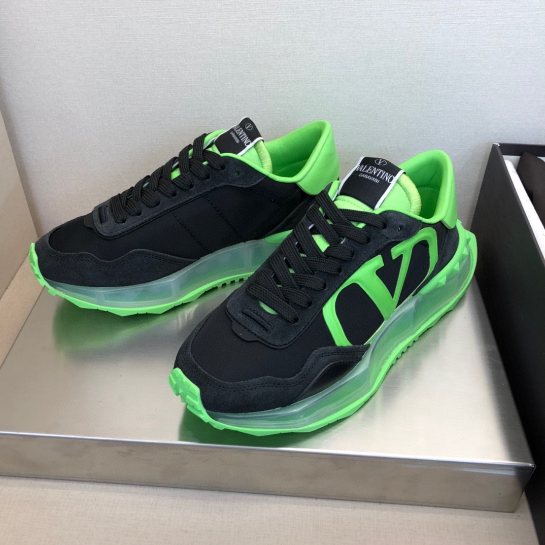Valenti Netrunner Fabric And Suede Sneaker - DopestKickz