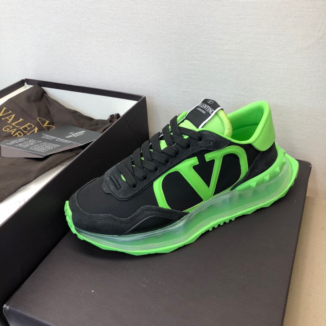 Valenti Netrunner Fabric And Suede Sneaker - DopestKickz