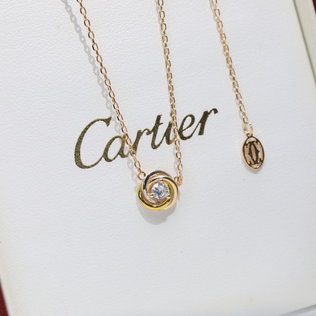 Cartier Trinity Necklace - DopestKickz