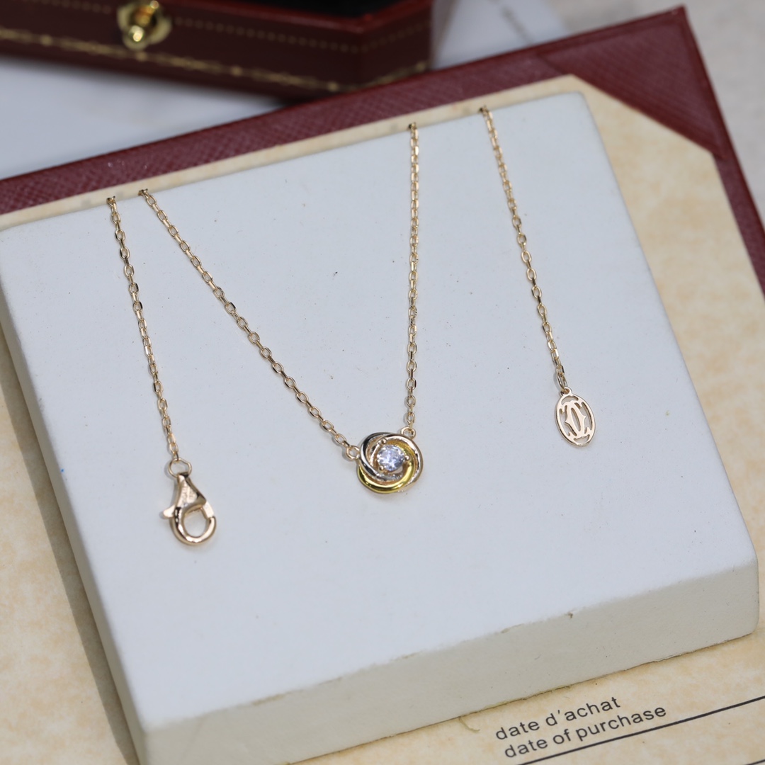Cartier Trinity Necklace - DopestKickz