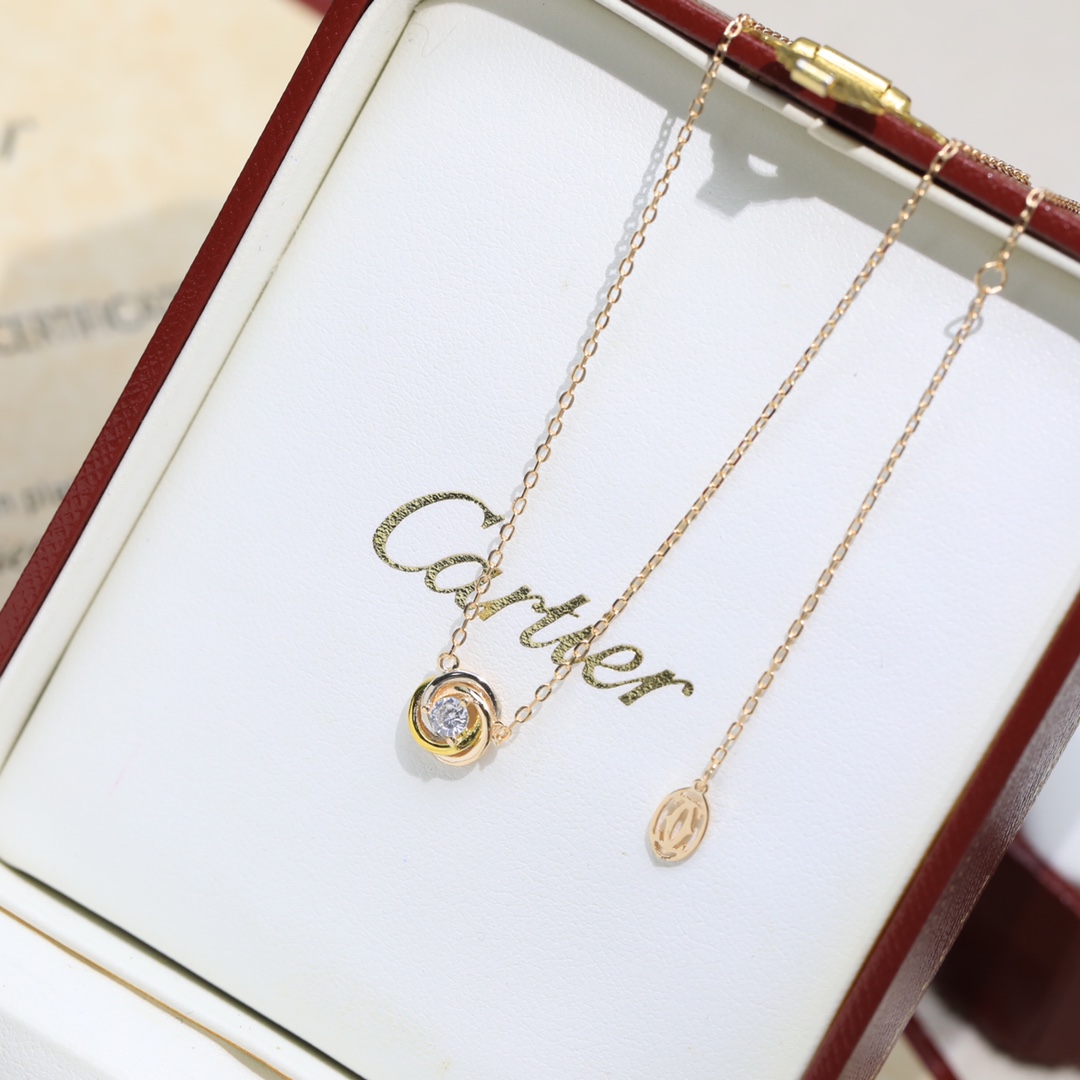 Cartier Trinity Necklace - DopestKickz