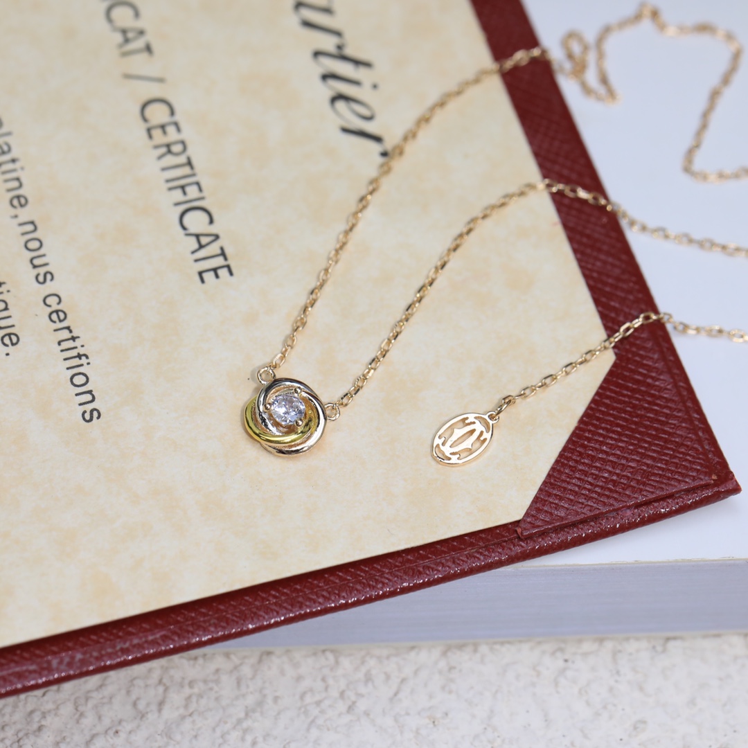 Cartier Trinity Necklace - DopestKickz