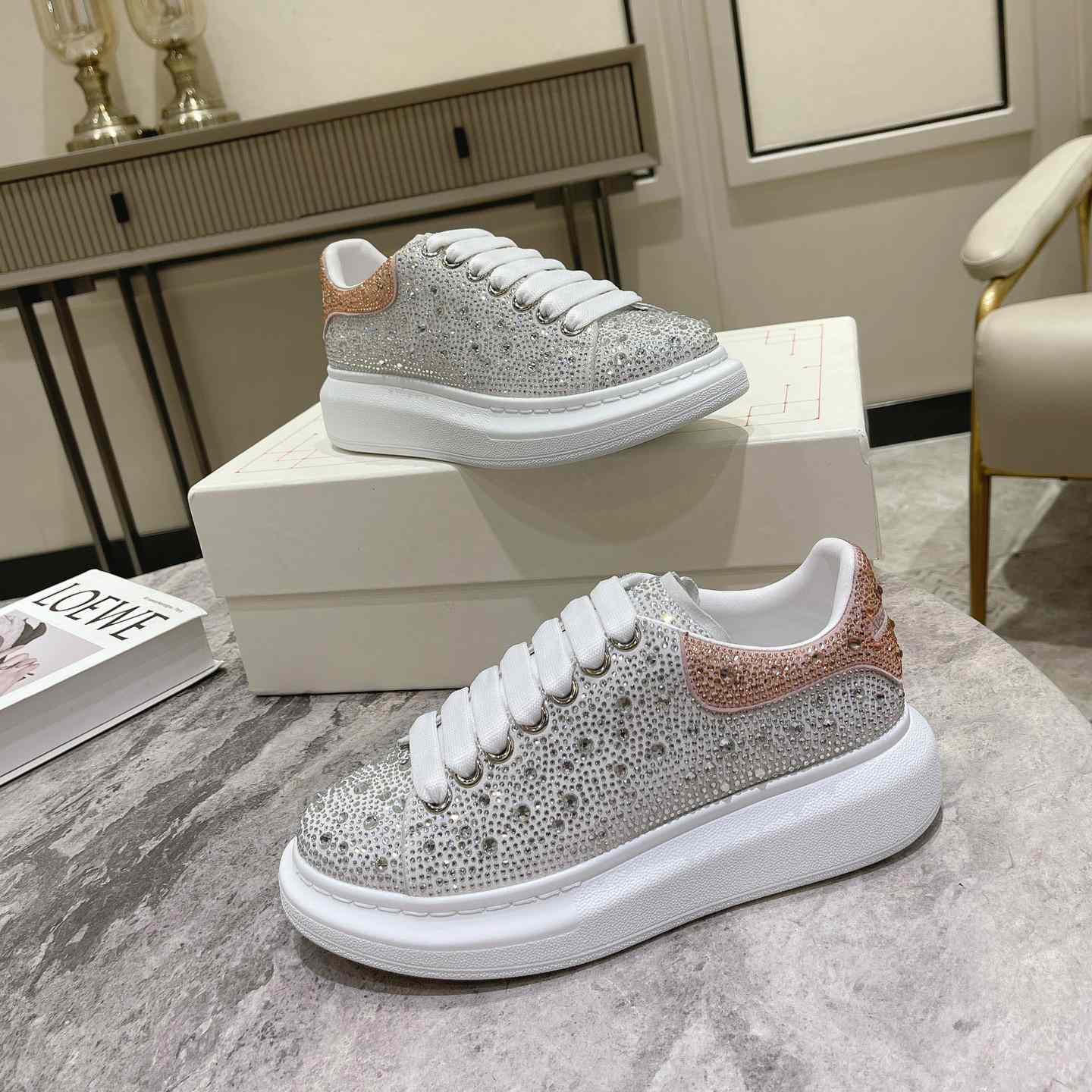 Alexander Mqueen Women's  Oversized Sneaker - DopestKickz