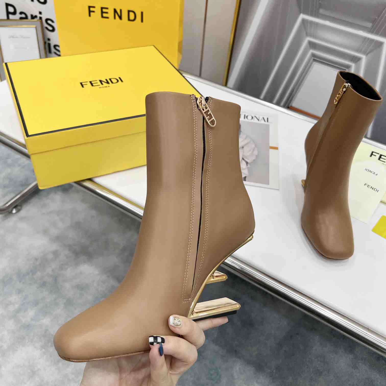 Fendi First High-Heeled Boots - DopestKickz