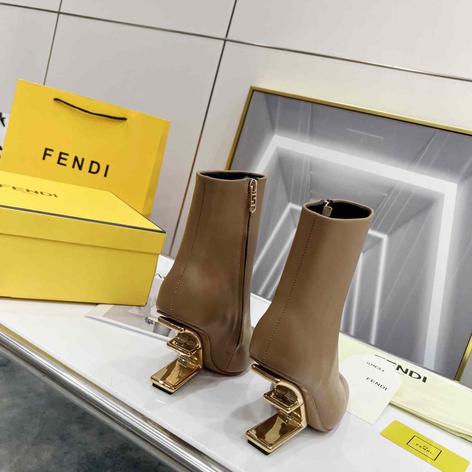 Fendi First High-Heeled Boots - DopestKickz