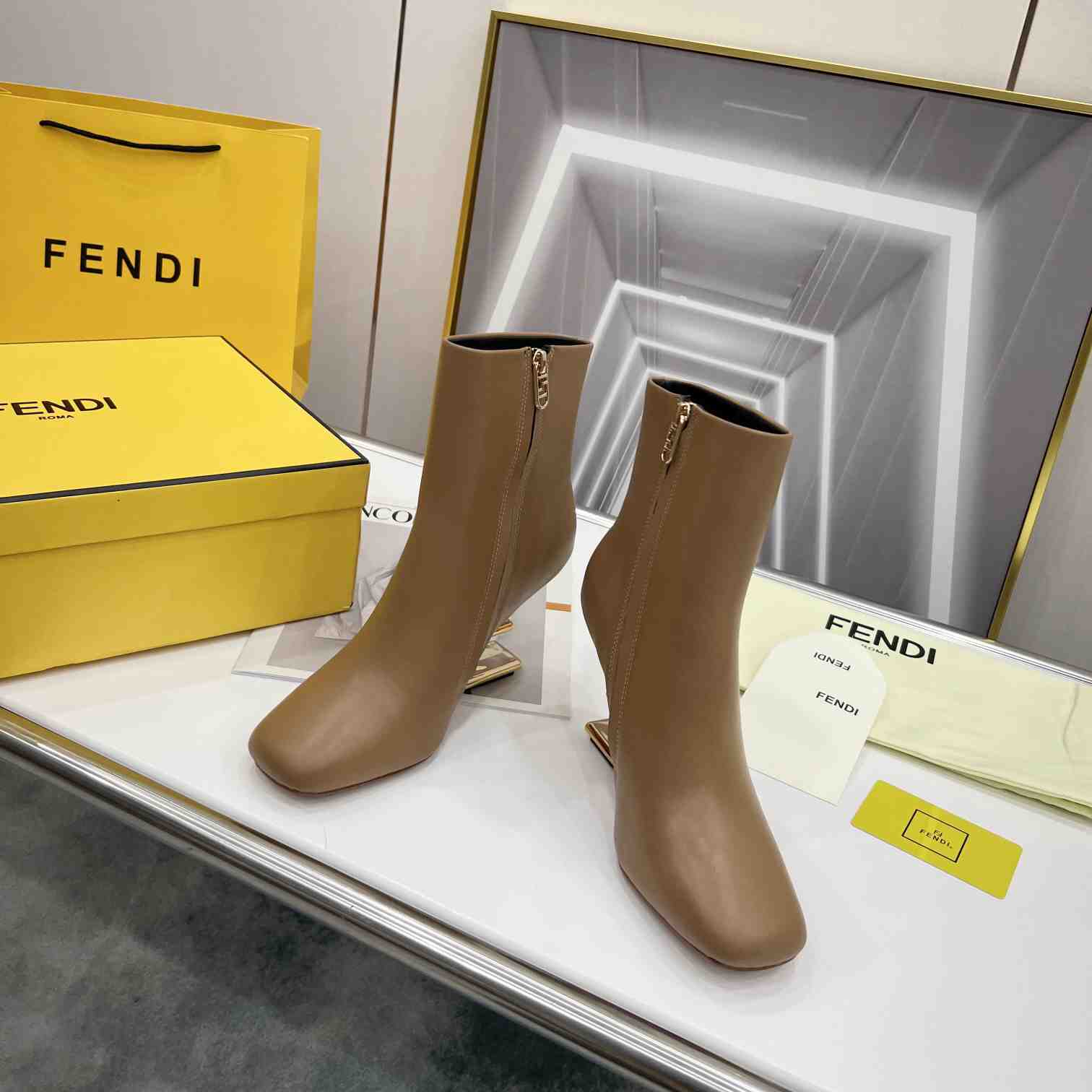 Fendi First High-Heeled Boots - DopestKickz