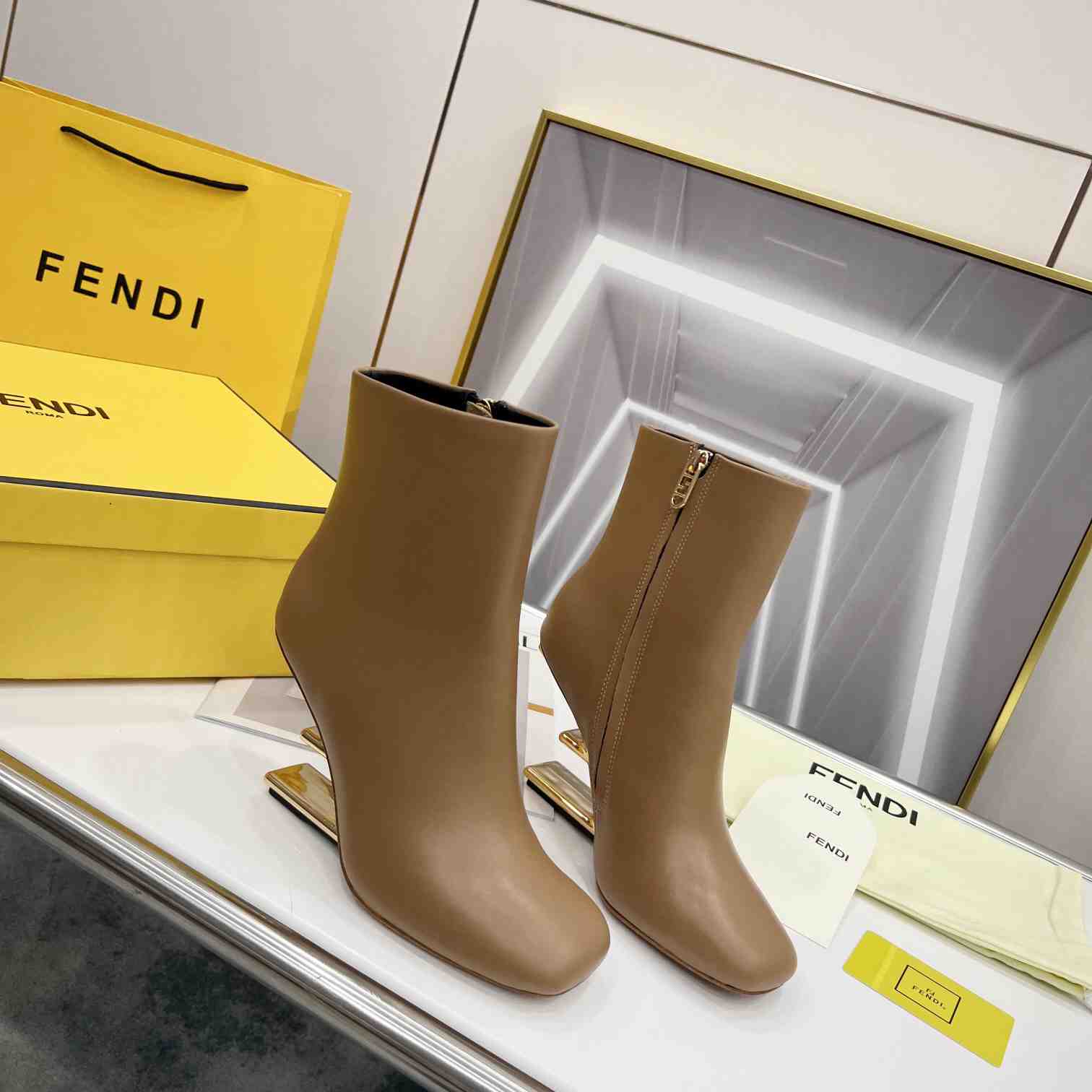 Fendi First High-Heeled Boots - DopestKickz