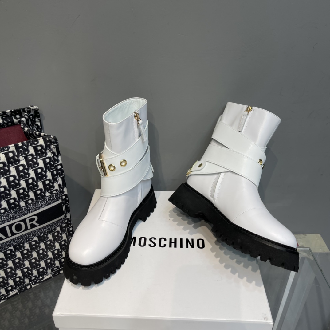 Moschino Ankle Boots - DopestKickz