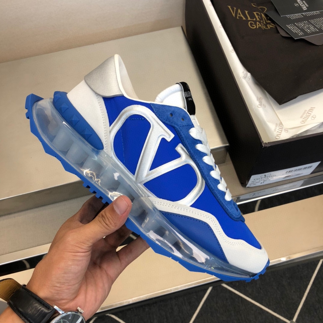 Valenti Netrunner Fabric And Suede Sneaker - DopestKickz