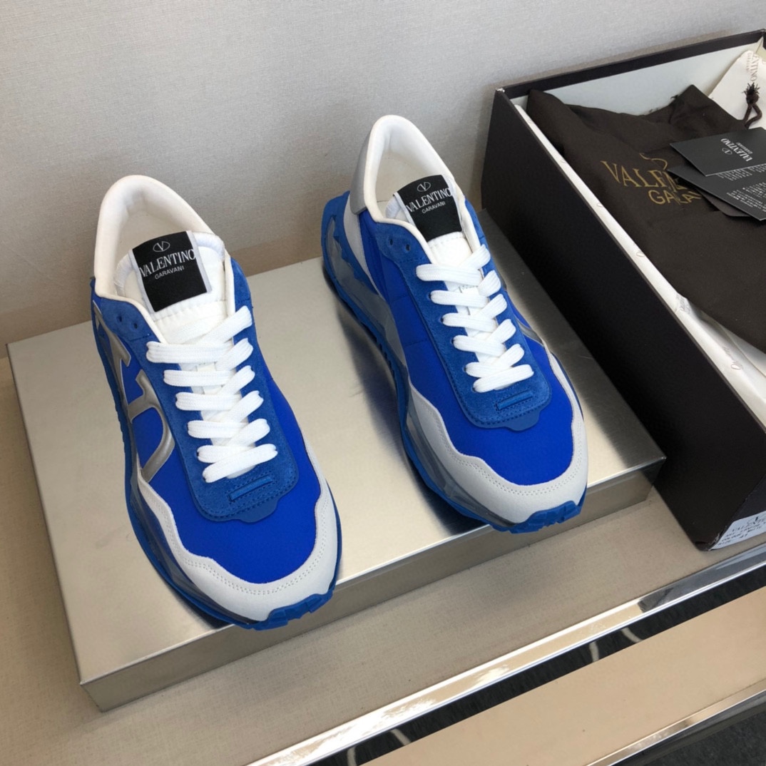 Valenti Netrunner Fabric And Suede Sneaker - DopestKickz