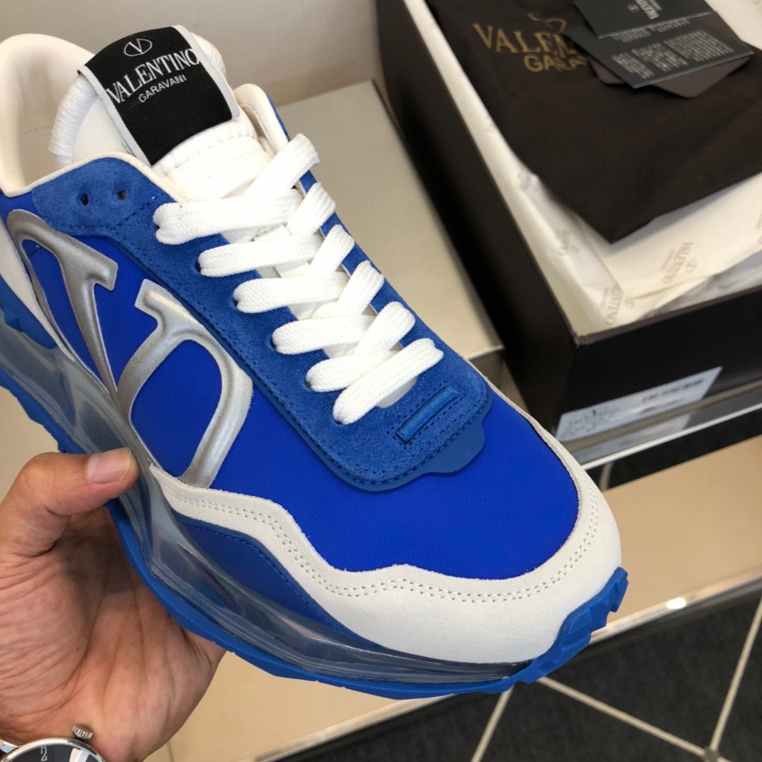 Valenti Netrunner Fabric And Suede Sneaker - DopestKickz
