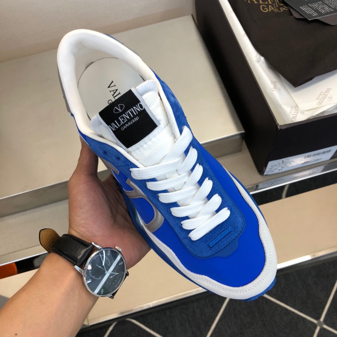Valenti Netrunner Fabric And Suede Sneaker - DopestKickz