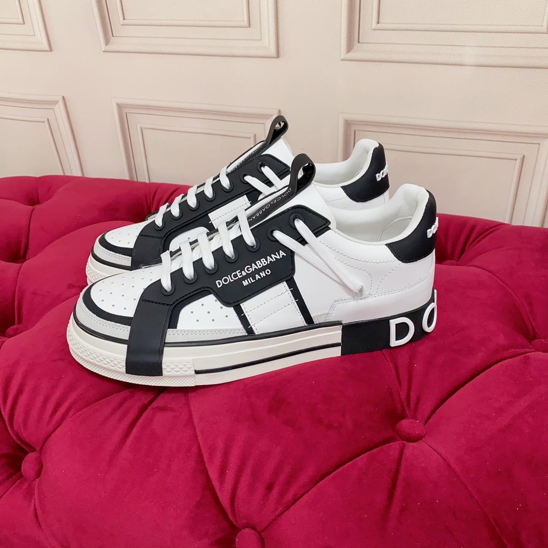 Dolce & Gabbana Calfskin 2.Zero Sneakers - DopestKickz