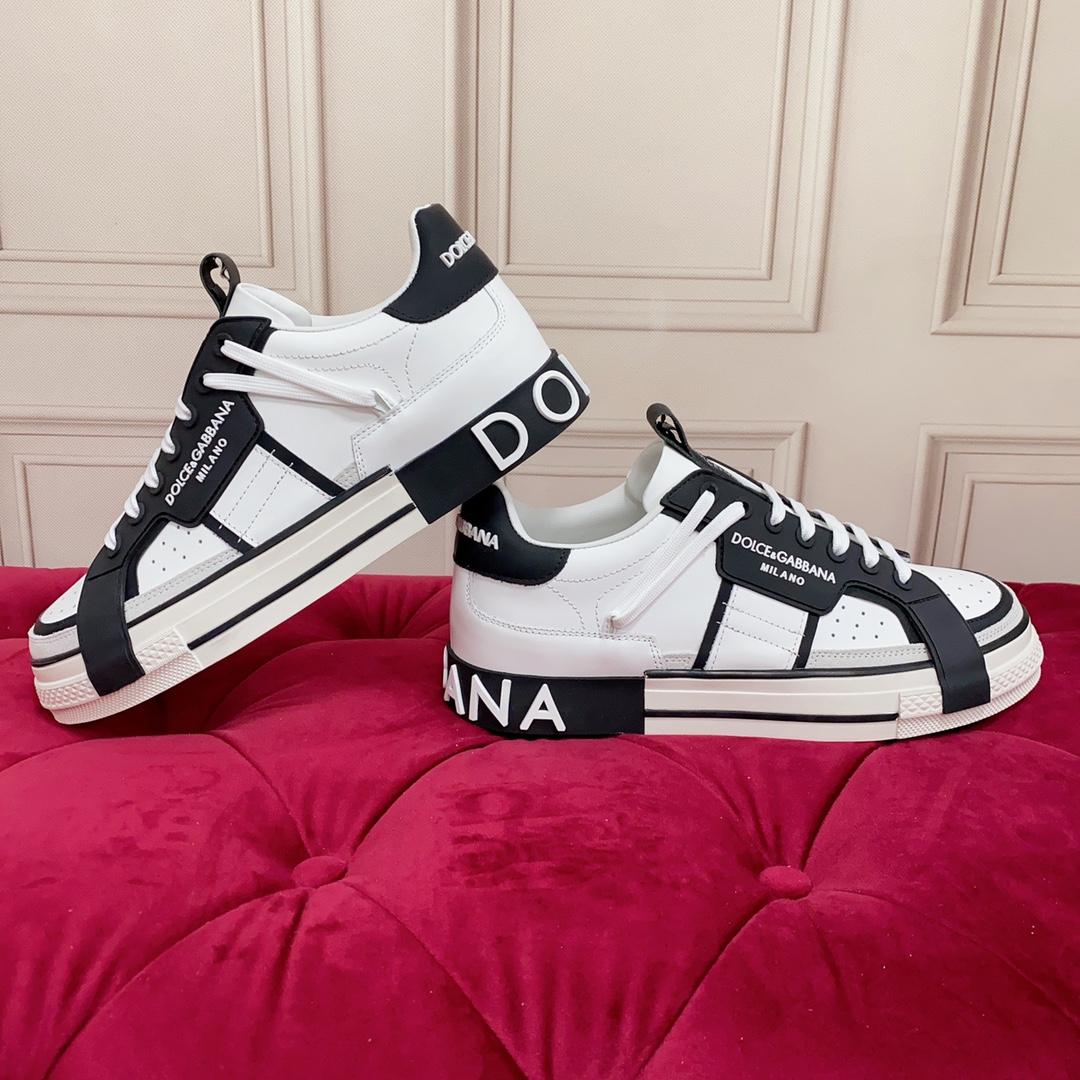 Dolce & Gabbana Calfskin 2.Zero Sneakers - DopestKickz