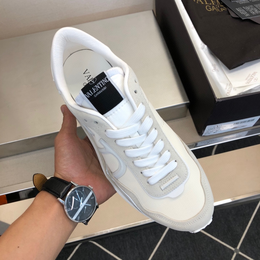 Valenti Netrunner Fabric And Suede Sneaker - DopestKickz