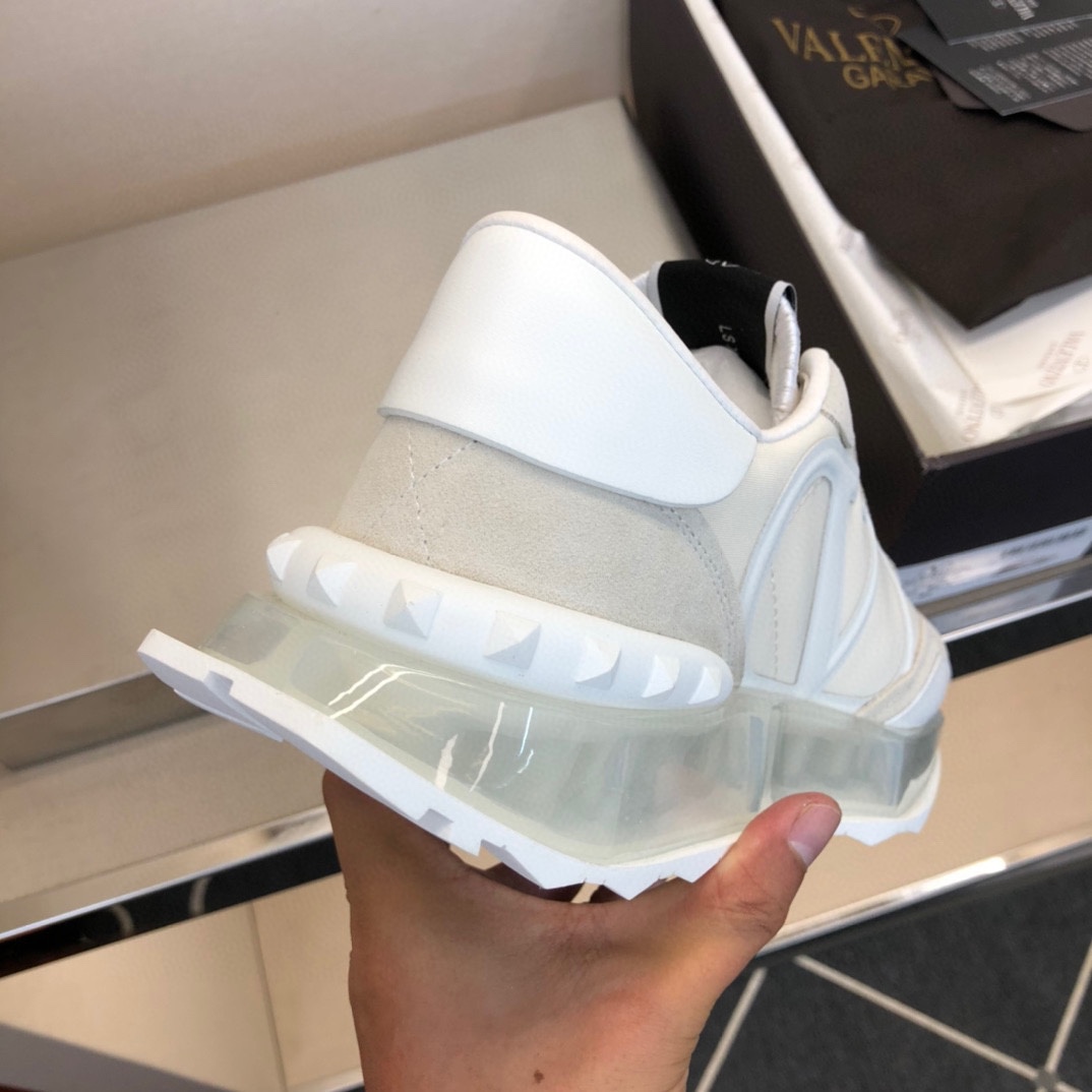 Valenti Netrunner Fabric And Suede Sneaker - DopestKickz