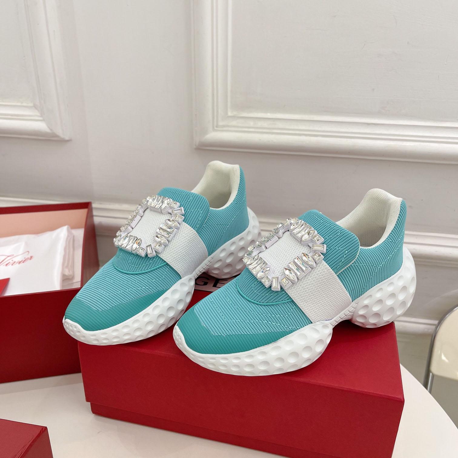 Roger Vivier Viv Run Moonlight Sneaker - DopestKickz
