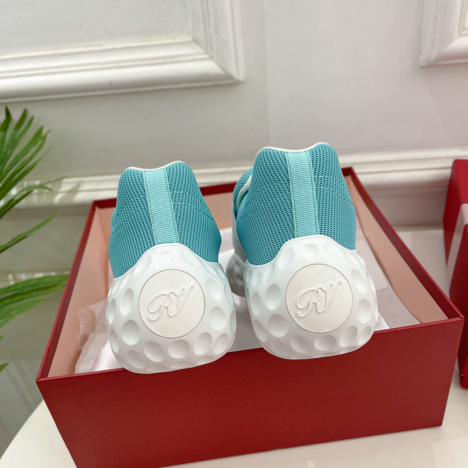 Roger Vivier Viv Run Moonlight Sneaker - DopestKickz