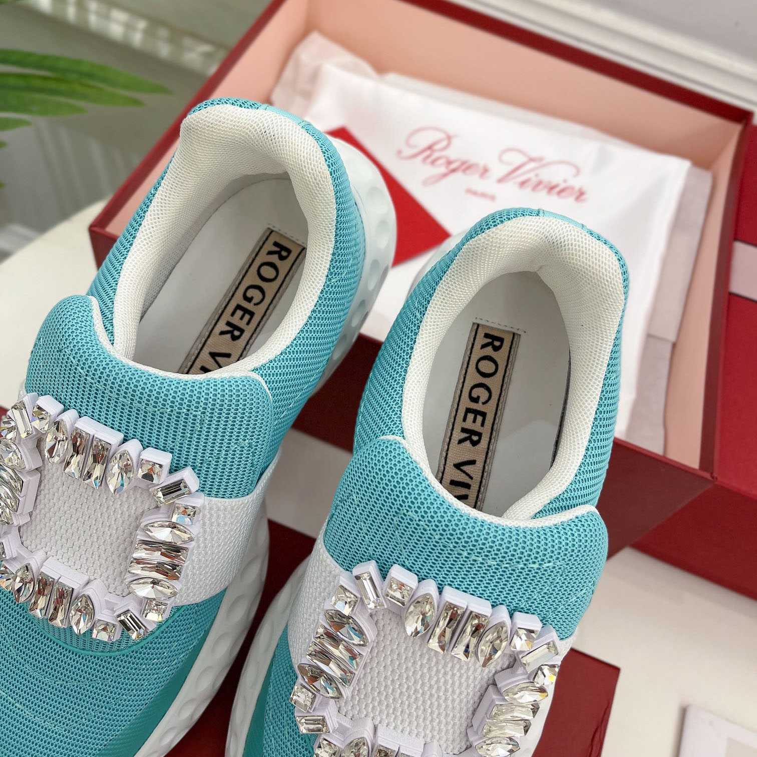 Roger Vivier Viv Run Moonlight Sneaker - DopestKickz