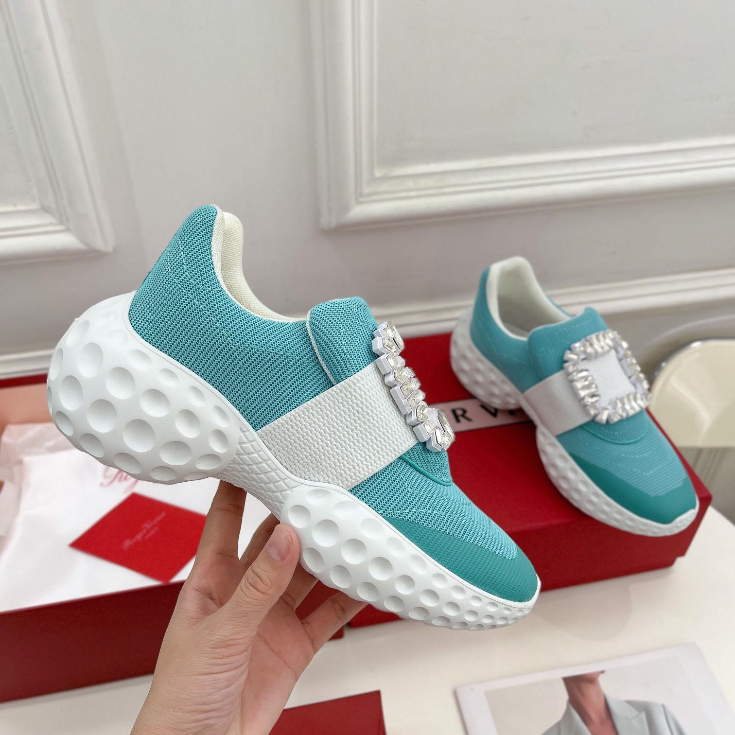 Roger Vivier Viv Run Moonlight Sneaker - DopestKickz