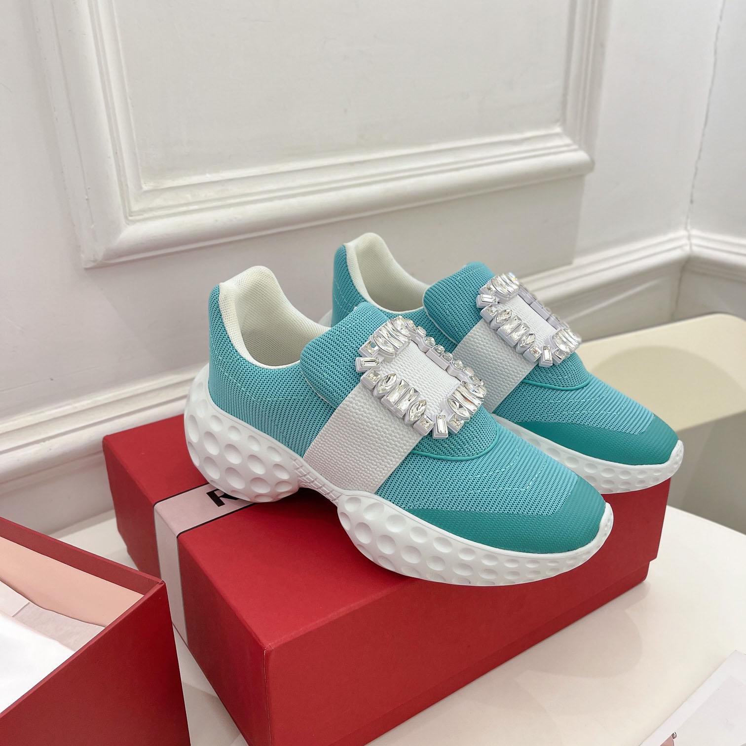 Roger Vivier Viv Run Moonlight Sneaker - DopestKickz