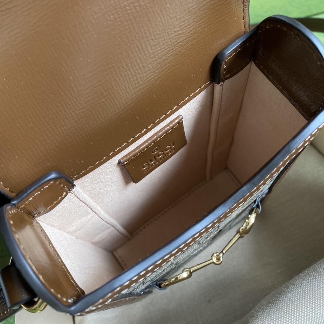 Gucci Horsebit 1955 Mini Bag(11.5-17-4CM) - DopestKickz