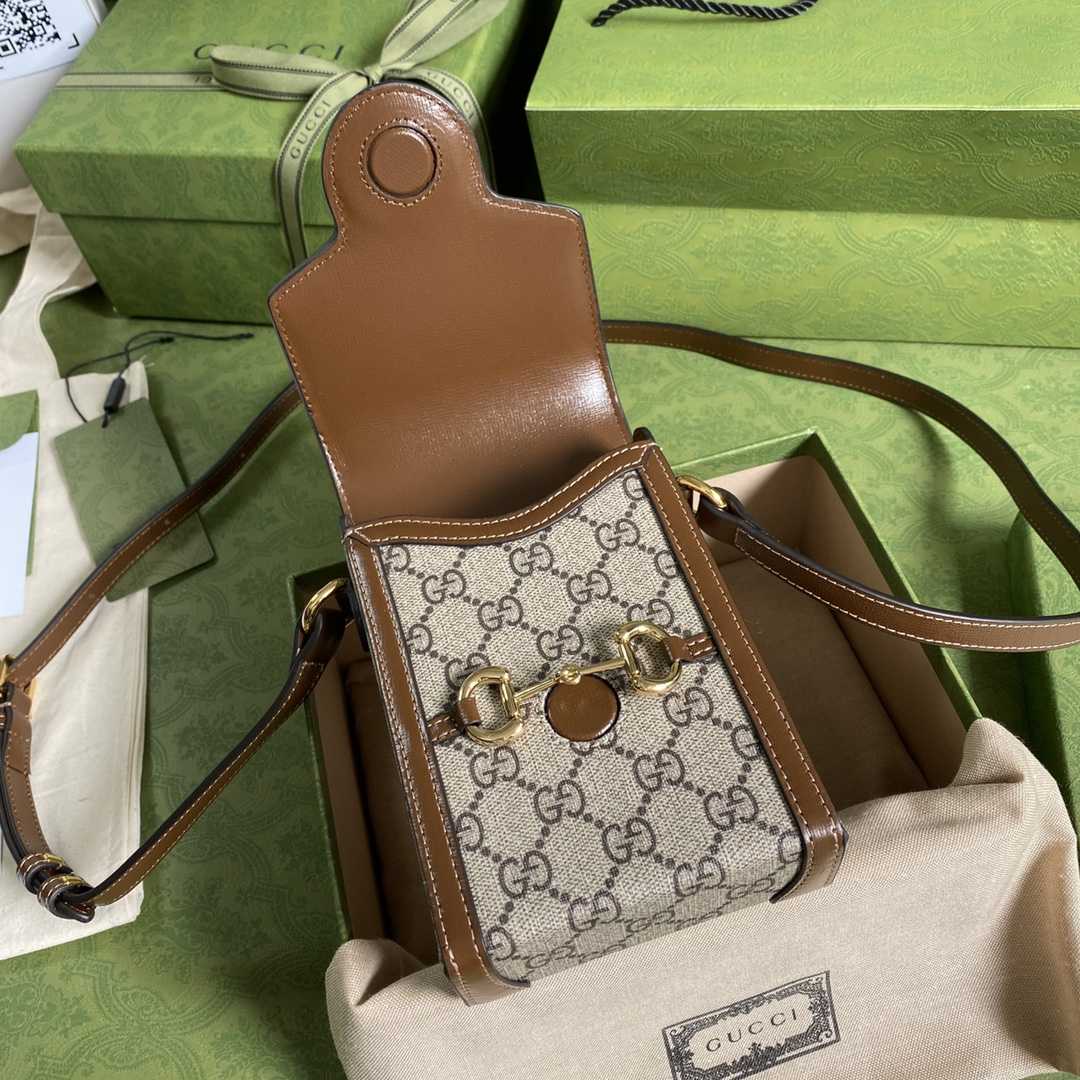 Gucci Horsebit 1955 Mini Bag(11.5-17-4CM) - DopestKickz