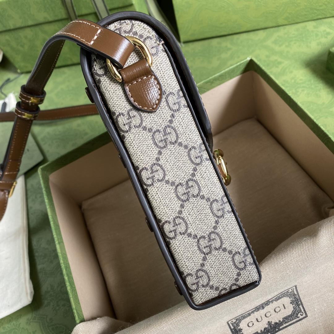 Gucci Horsebit 1955 Mini Bag(11.5-17-4CM) - DopestKickz