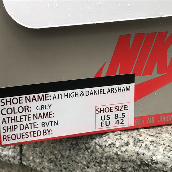 Daniel Arsham x Air Jordan 1 High Sneaker     - DopestKickz