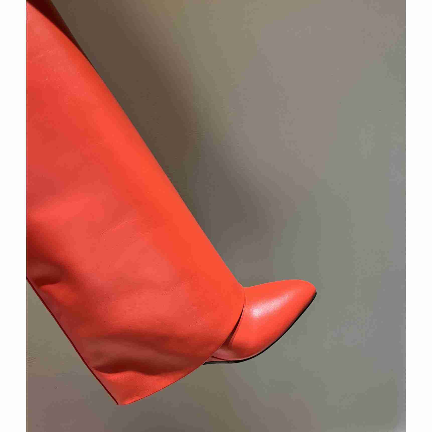 Givenchy Shark Lock Boots In Leather  - DopestKickz