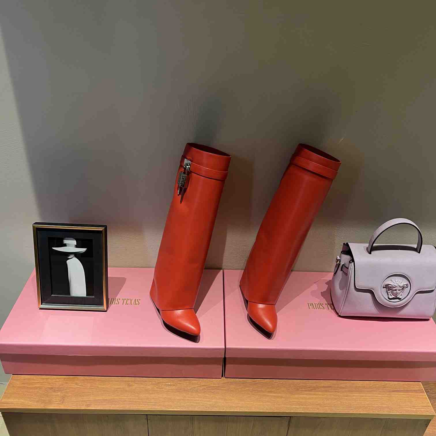 Givenchy Shark Lock Boots In Leather  - DopestKickz
