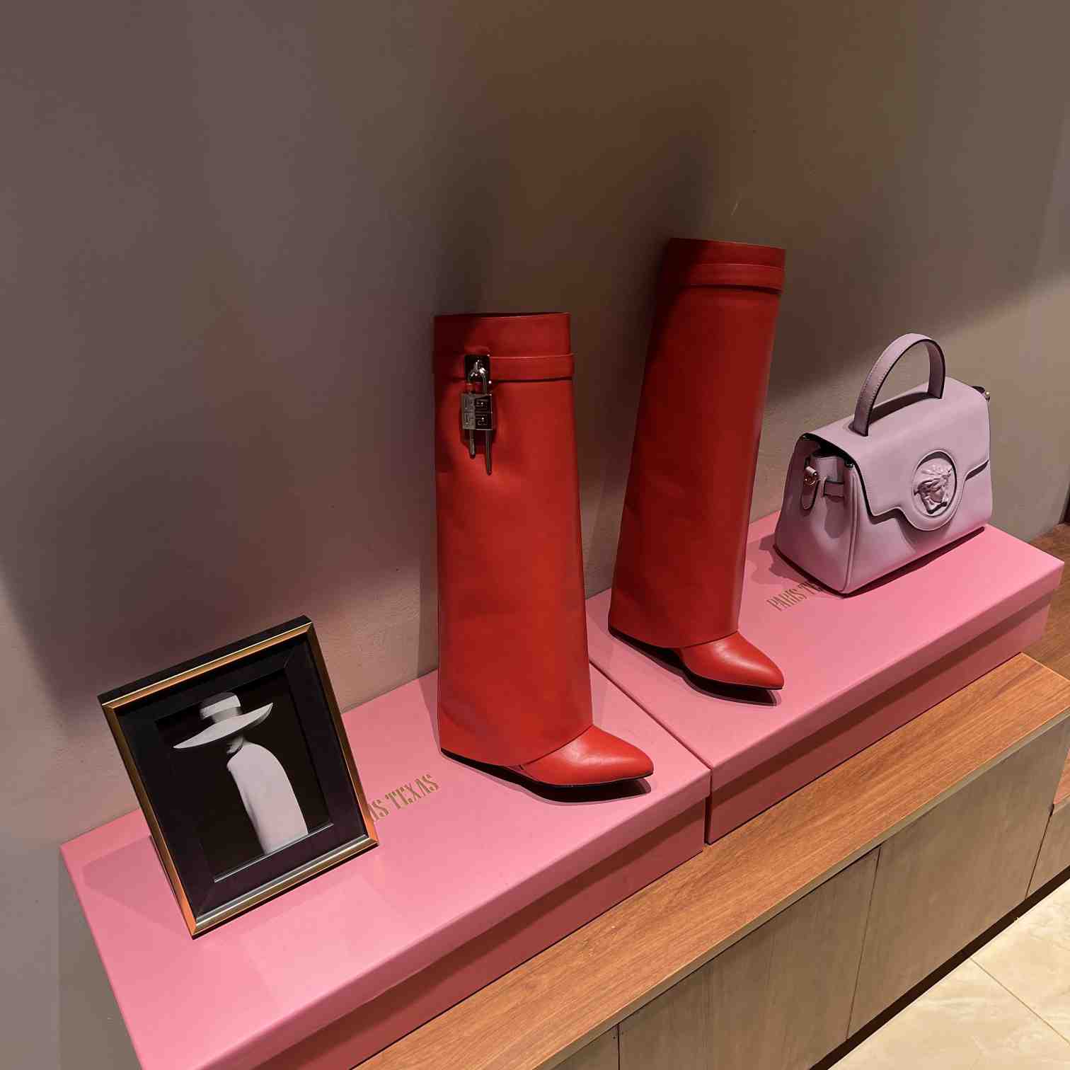 Givenchy Shark Lock Boots In Leather  - DopestKickz