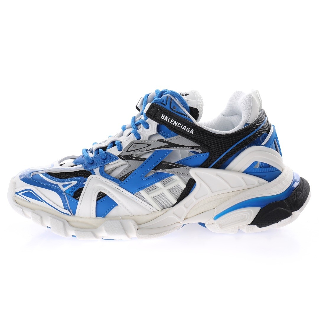 Balenciaga Track 2.0 Blue White Sneaker - DopestKickz