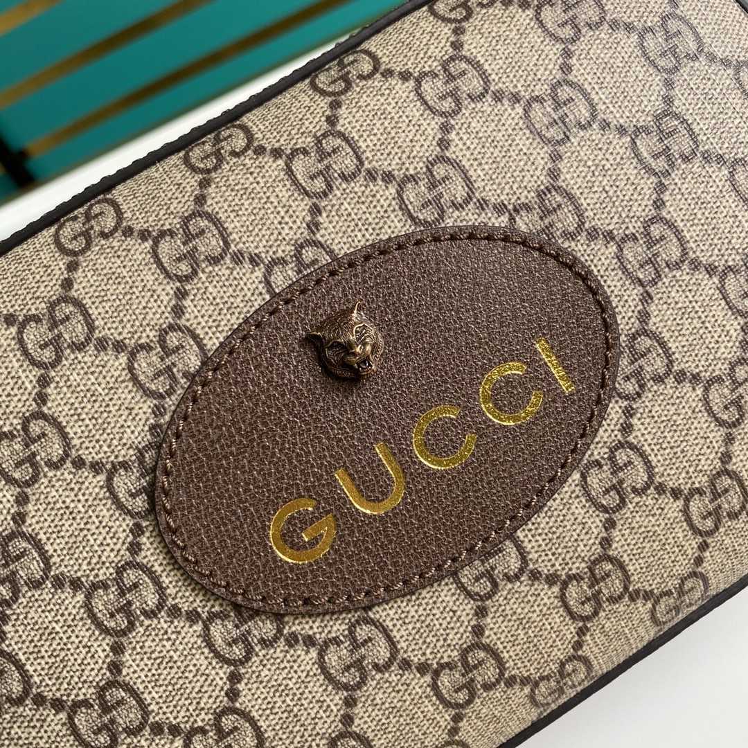 Gucci Neo Vintage GG Supreme Messenger Bag(24-15-7.6cm)   - DopestKickz
