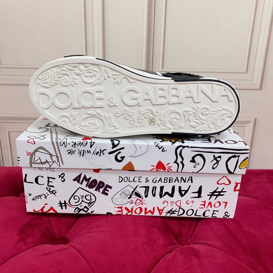 Dolce & Gabbana Calfskin 2.Zero Sneakers - DopestKickz