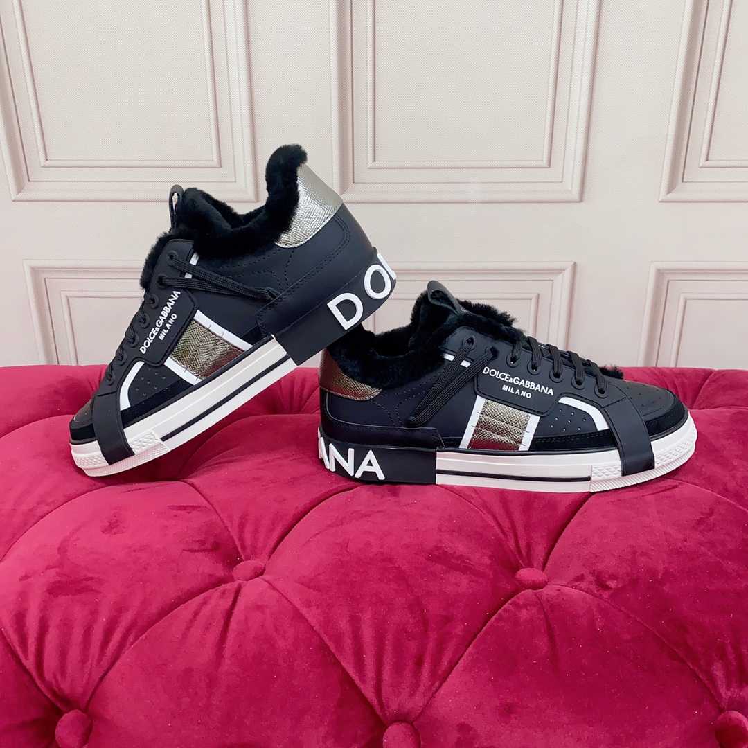 Dolce & Gabbana Calfskin 2.Zero Sneakers - DopestKickz