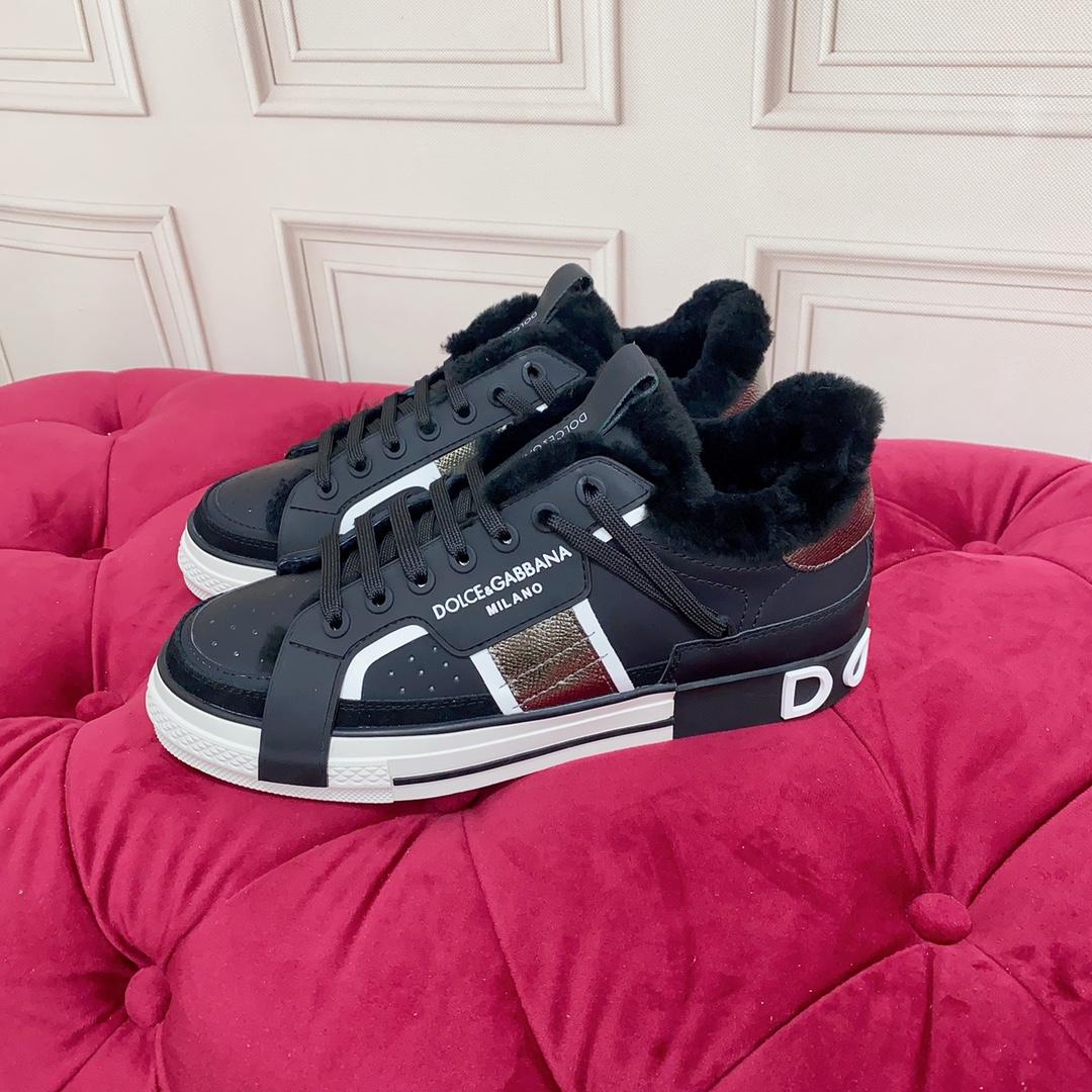 Dolce & Gabbana Calfskin 2.Zero Sneakers - DopestKickz