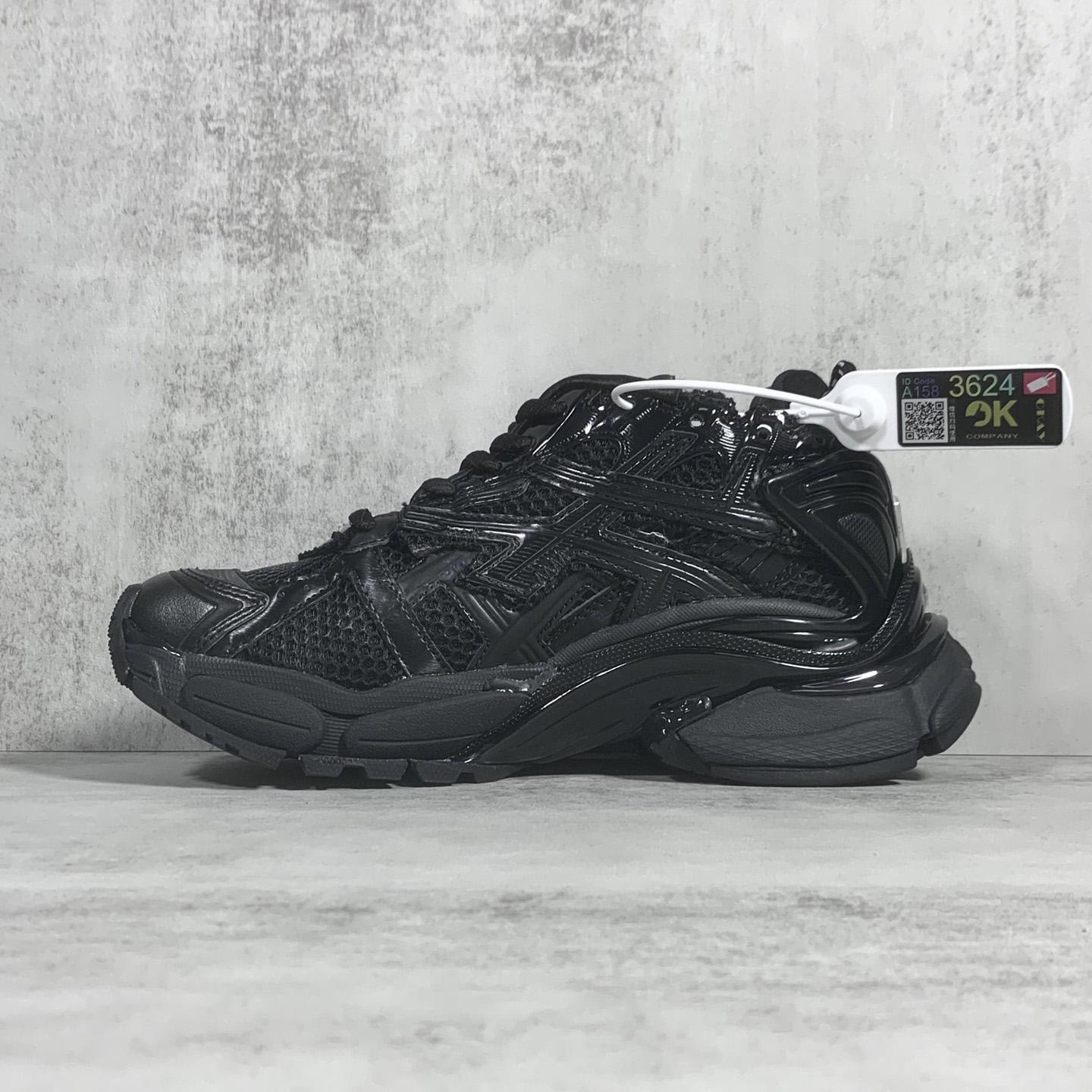 Balenciaga Runner Sneaker In Black - DopestKickz