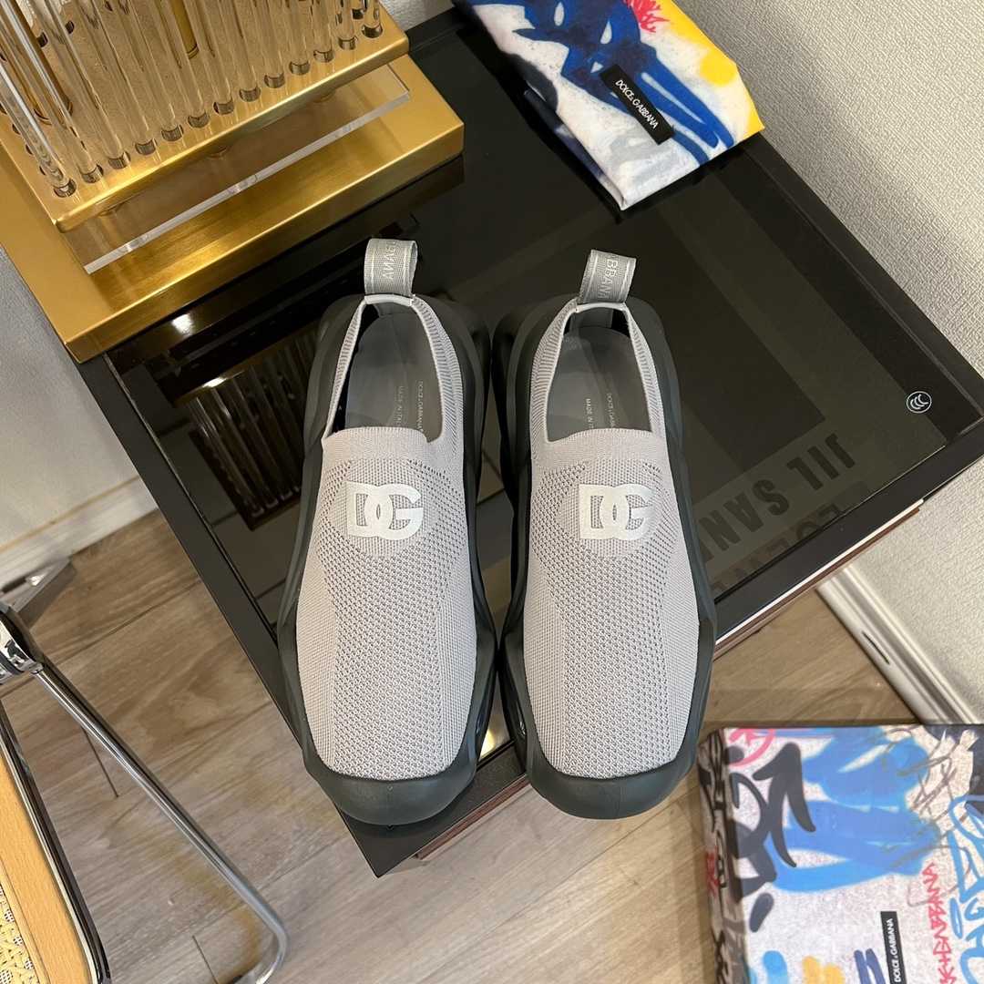 Dolce & Gabbana Stretch Mesh Wave Sneakers - DopestKickz