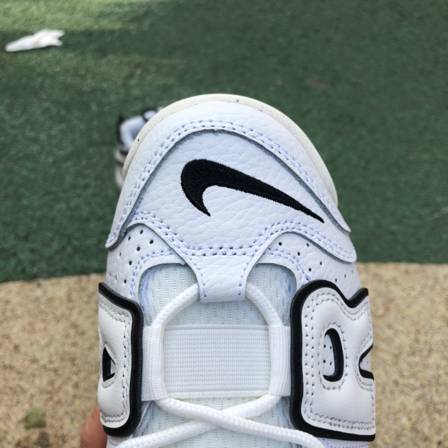 Nike Air More Uptempo White Black Sneaker    917593-100 - DopestKickz