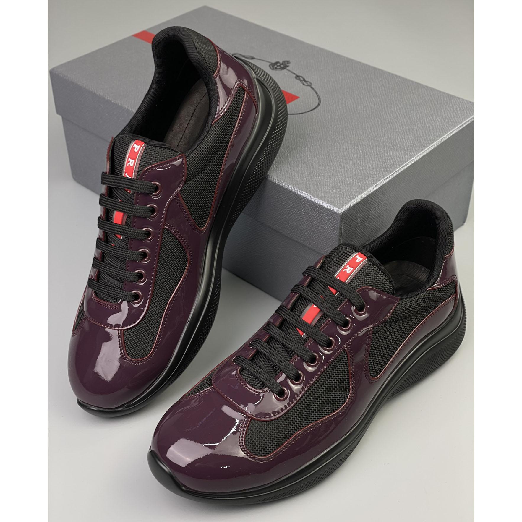 Prada Male America's Cup Sneaker  - DopestKickz