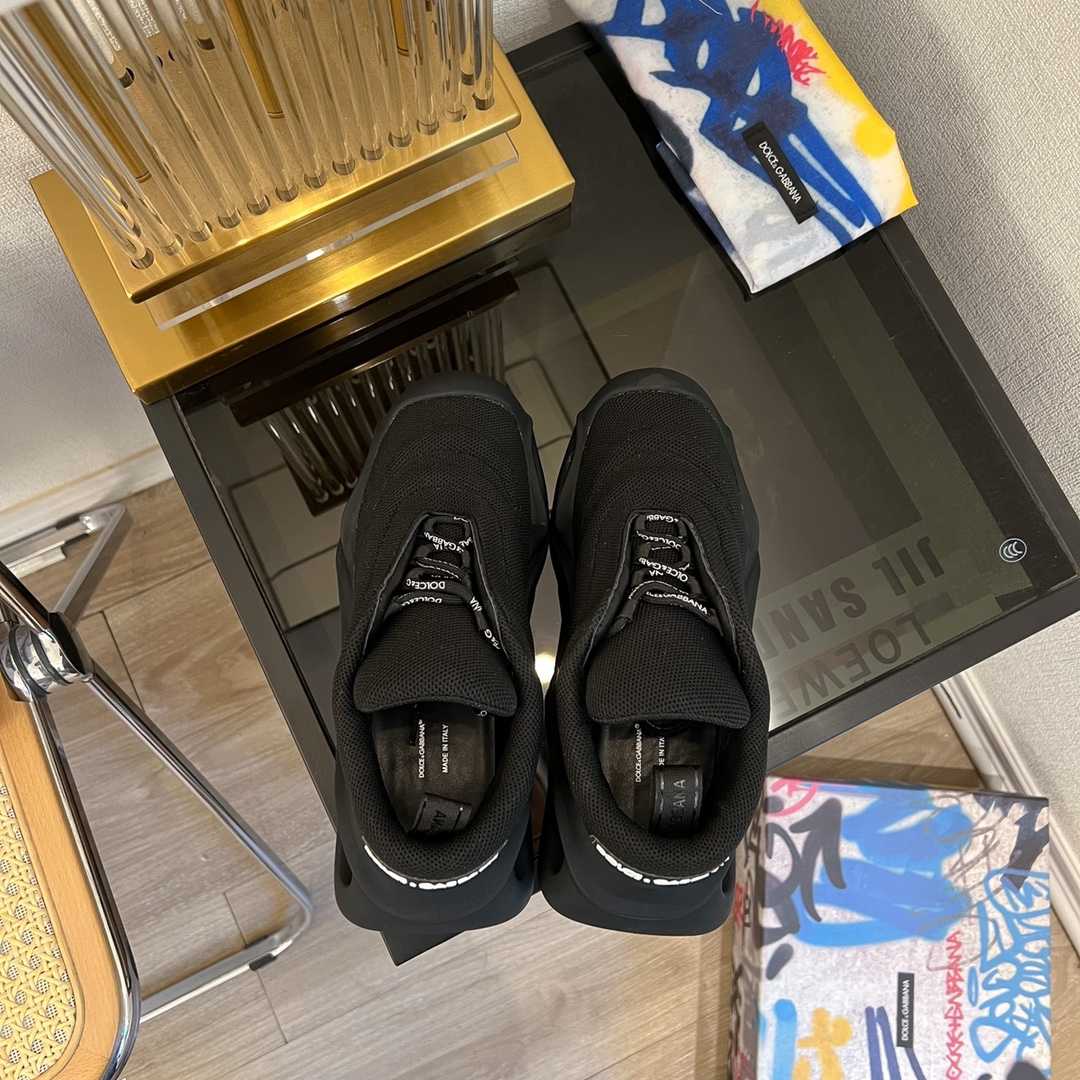 Dolce & Gabbana Fabric Wave Sneakers - DopestKickz