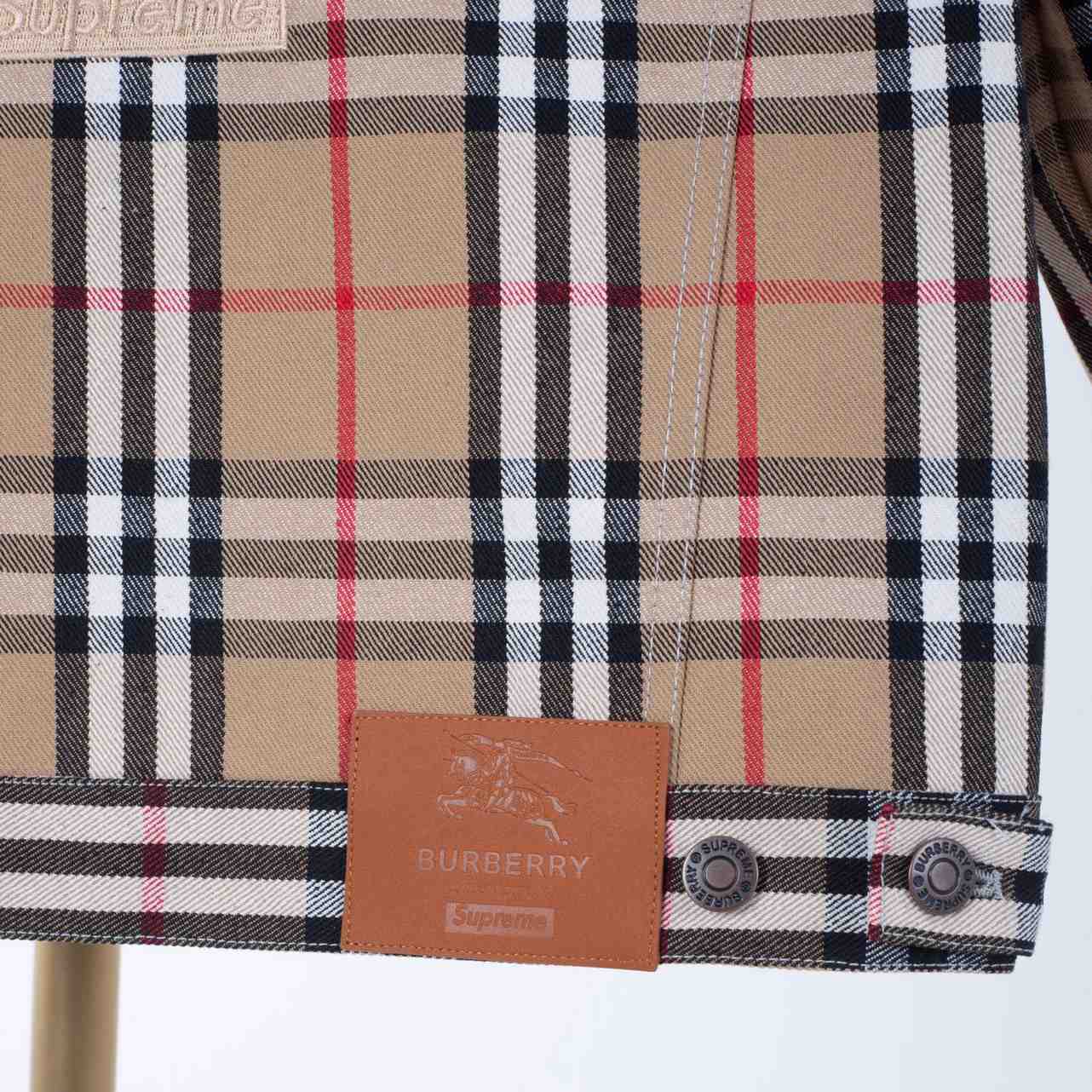 Burberry x Supreme Denim Trucker Jacket - DopestKickz
