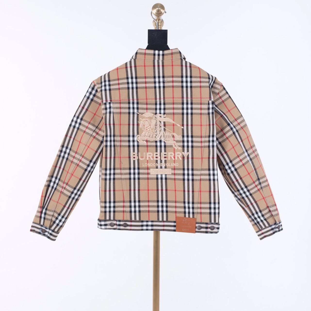 Burberry x Supreme Denim Trucker Jacket - DopestKickz